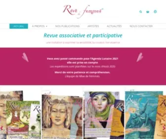 Revedefemmes.net(Rêve de femmes) Screenshot