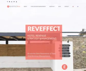 Reveffect.com(Hotel Revenue Strategy Management) Screenshot