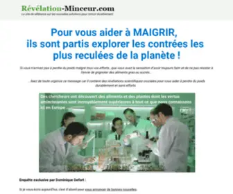 Revelation-Minceur.com(Révélation Minceur) Screenshot