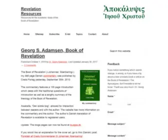 Revelation-Resources.com(Revelation Resources) Screenshot