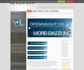 Revelation.com(Revelation Software's OpenInsight) Screenshot