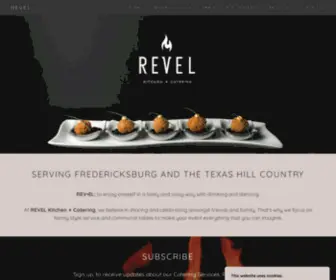 Revelcateringtx.com(Catering, Private Dinners, Weddings) Screenshot