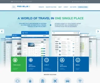 Revelex.com(The Future of Travel Technology Today) Screenshot