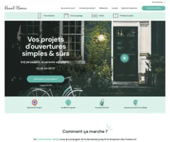 Revelhome.fr(Revel'Home sécurise votre projet de A à Z) Screenshot