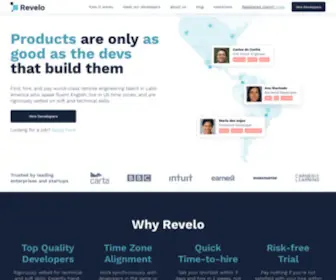 Revelo.com(Hire Pre) Screenshot