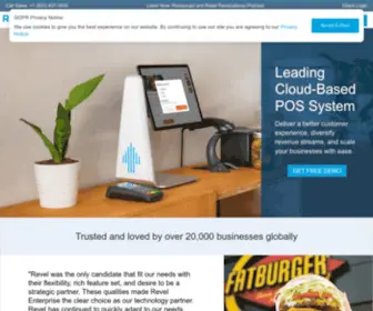 Revelsystems.com(Cloud-Based POS System) Screenshot