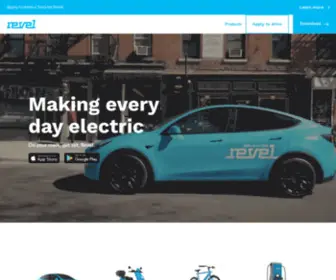 Reveltransit.com(Electrifying Urban Mobility) Screenshot