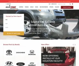 Revemoto.com(Painted Auto Body Parts) Screenshot