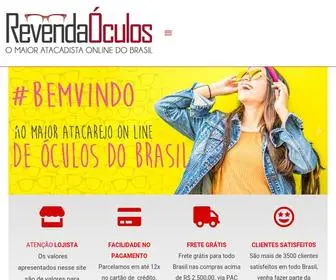 Revendaoculos.com.br(Revenda Óculos) Screenshot