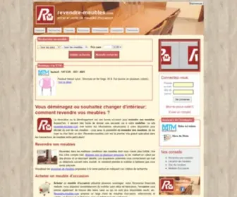 Revendre-Meubles.com(Achat et vente de meubles d'occasion) Screenshot