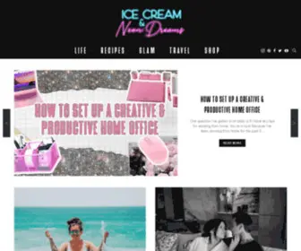 Revengebakery.com(Ice Cream & Neon Dreams) Screenshot