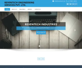 Reventech.com(REVENTECH ENGINEERING SERVICES PVT) Screenshot