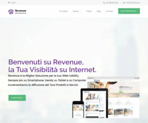Revenue.it(Agenzia di Web Marketing) Screenshot