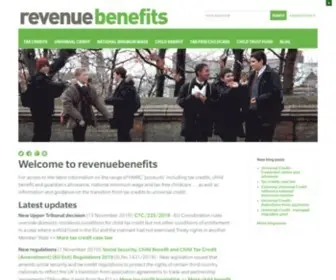 Revenuebenefits.org.uk(Revenue Benefits) Screenshot