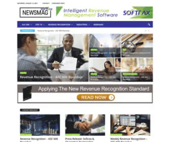 Revenuerecognition.com(Softrax Industry Newsmag) Screenshot