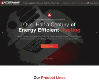 Reverberray.com(Detroit Radiant Products Co) Screenshot