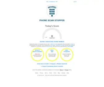 Reverd.com(Phone scam stopper get rid of phone scam automatically free app) Screenshot