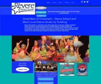 Reveredancestudio.com(Revere Dance Studio) Screenshot