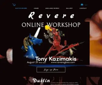 Revereglass.com(Revere Glass) Screenshot
