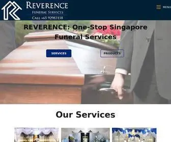 Reverence.sg(Funeral Services Singapore) Screenshot