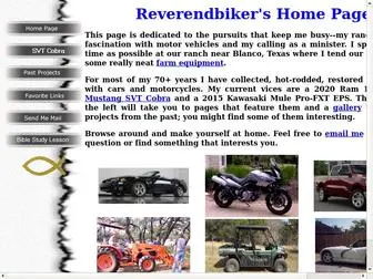 Reverendbiker.com(Reverendbikers') Screenshot