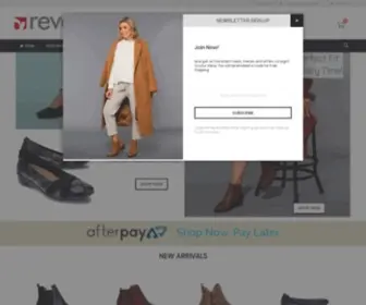 Revereshoes.com(Adjustable Sandals) Screenshot