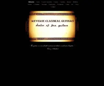 Reverieclassicalguitars.com(Reverieclassicalguitars) Screenshot