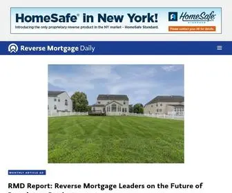Reversemortgagedaily.com(Reverse Mortgage Daily) Screenshot