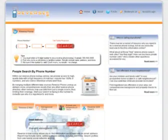 Reversephonelookup.us(Perform Reverse Phone Lookup For Any Number) Screenshot