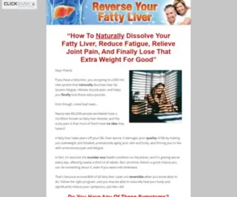 Reverseyourfattyliver.com(How I Reversed And Healed My Fatty Liver) Screenshot