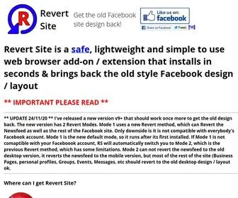 Revertsite.com(Revert Site) Screenshot