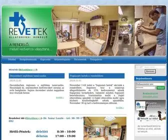 Revetek.hu(A RENDELŐ) Screenshot