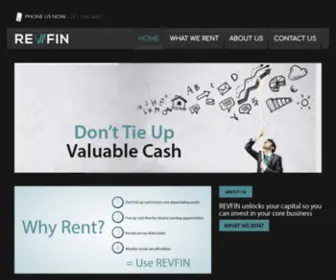 RevFin.co.za(Asset Finance) Screenshot