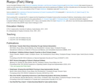 Rev.fish(Ruoyu (Fish) Wang) Screenshot