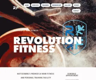 RevFit247.com(Revolution Fitness) Screenshot