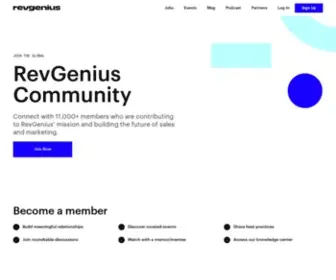 Revgenius.com(RevGenius) Screenshot