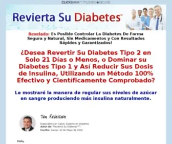 Reviertasudiabetes.com(Revierta Su Diabetes™) Screenshot