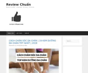 Review-Chuan.com(Review Chuẩn✨ là một trang web review về sản phẩm tại nhiều lĩnh vực như) Screenshot