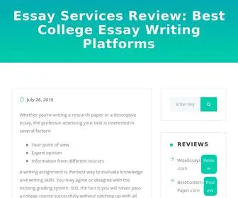 Review-Essay.com(Best Academic Platforms Reviews) Screenshot