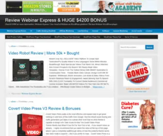 Review-Webinarexpress.com(Review Webinar Express Plugin & HUGE $4200 Bonus) Screenshot