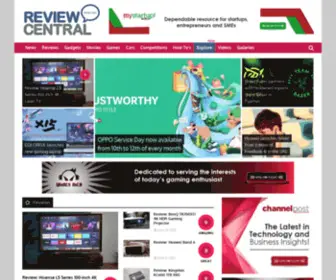 Reviewcentralme.com(Review Central ME) Screenshot