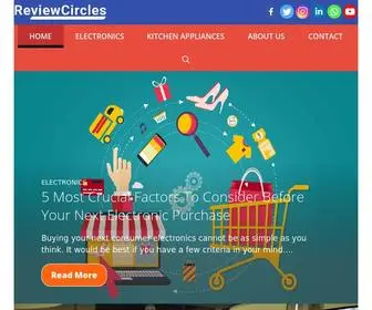 Reviewcircles.com(Tech News & Reviews) Screenshot