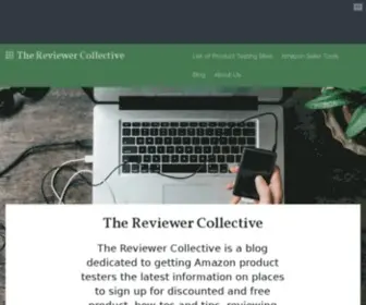 Reviewercollective.com(The Reviewer Collective) Screenshot