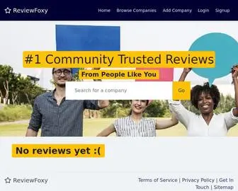 Reviewfoxy.com(ReviewFoxy Reviews) Screenshot