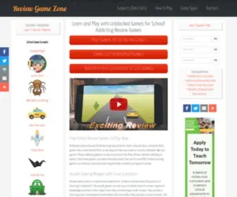 Reviewgamezone.com(Play Games in School) Screenshot
