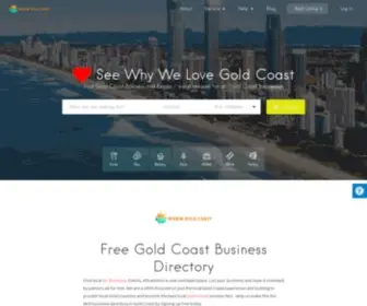 Reviewgoldcoast.com.au(Submit your Gold Coast Business and get found by local customers) Screenshot