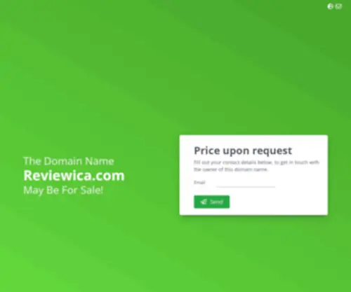 Reviewica.com(Domain name may be for sale) Screenshot