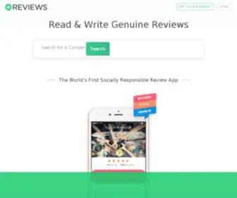 Review.io(In Reviews We Trust) Screenshot