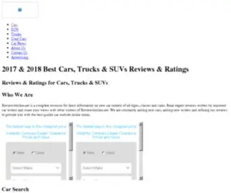 Reviewitonline.net(Best 2019 & 2020 Cars) Screenshot