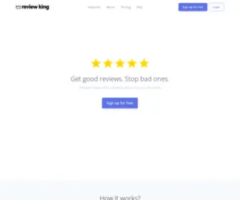 Reviewking.com(Review King) Screenshot